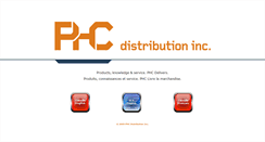 Desktop Screenshot of phcdist.com
